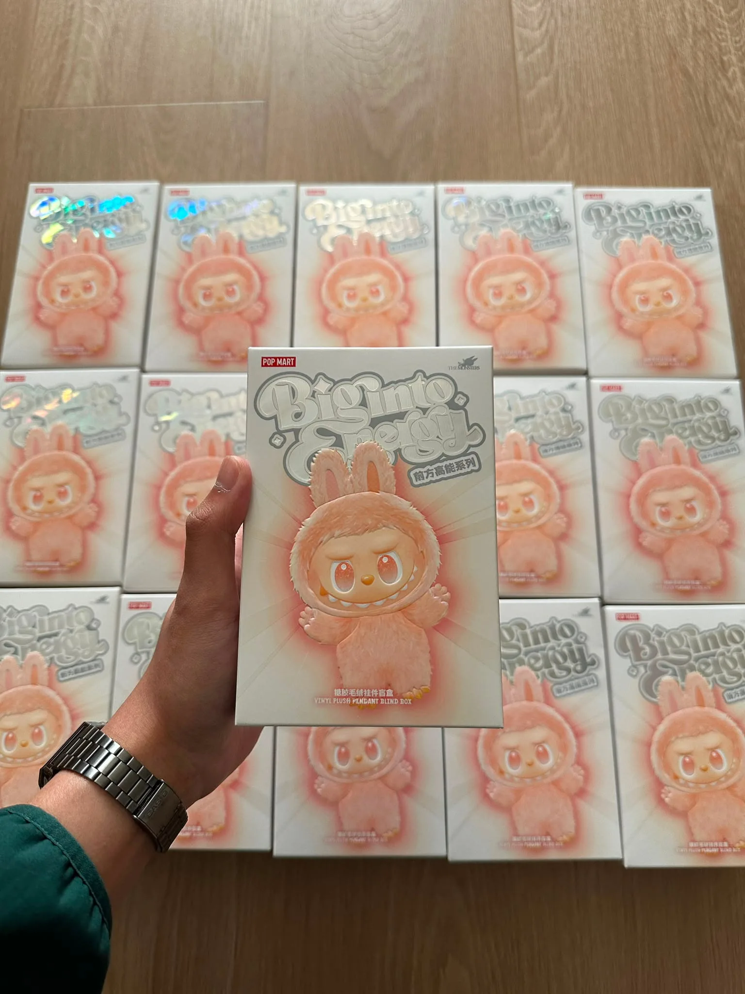 Pop Mart Labubu Big Into Energy vinyl plush blind boxes